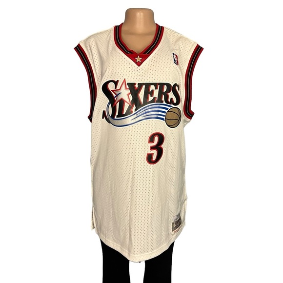 Mitchell & Ness Allen Iverson 76ers 2000-01 Swingman Stitched Jersey - Picture 1 of 11